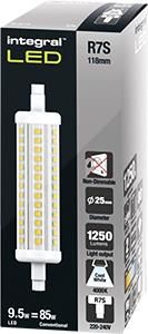 LED staaflamp R7s 118mm 9-75W 2700K - Afbeelding 2