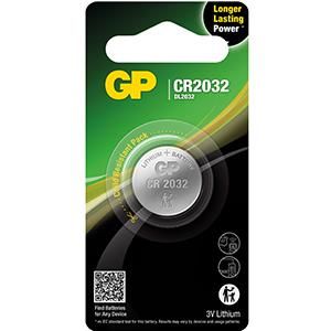 GP CR2032 lithium knoopcel batterij 3V blister(1)