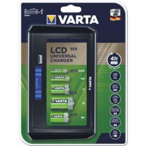 samenkomen groentje Verplicht Varta Batterijlader LCD universeel - zonder batterijen - Smartfast Energy -  Verduurzaam uw woning
