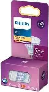 Philips LED spot MR11 GU4 12V 2,3-20W 2700K blister