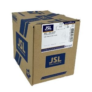Klembeugel 16-22mm koppelbaar transparant JSL doos(50) - Afbeelding 2