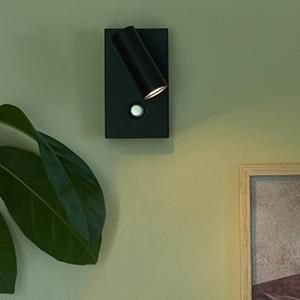 LED Wandlamp Omari 3.2W zwart touch - Afbeelding 3