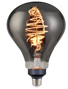 Nordlux LED A160 E27 8,5-21W 1800K filament spiraal grey dimbaar