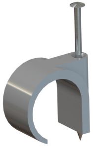 Spijkerclip 11-15mm grijs JSL doos(100)