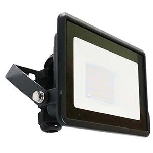V-TAC LED Bouwlamp 20W 6500K zwart + kabelinvoer