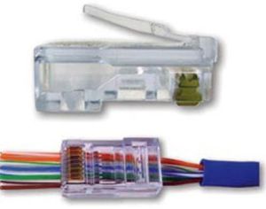 Modulaire plug RJ45 snelmontage tang EC