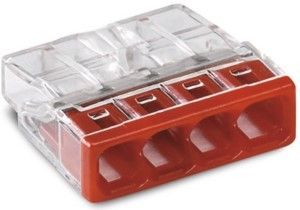 Lasklem 4-voudig mini 0,5-2,5mm doos(100)