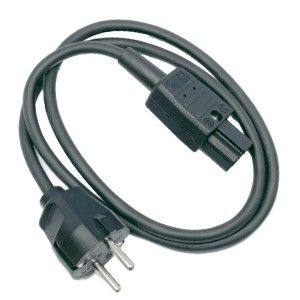 Apparaatsnoer NN 1m 155g zwart