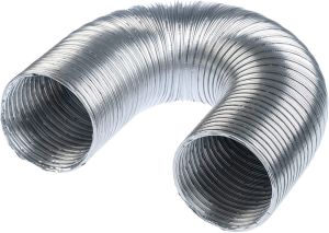 Aluminium afvoerslang 102mm 3m
