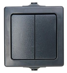 Kopp SWD opbouw schakelaar serie antraciet