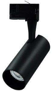 Railspot 3-fase met GU10 fitting zwart