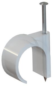 Spijkerclip 16-19mm transparant nylon JSL doos(50)