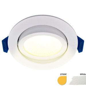 LED inbouwspot 5W 2700K 85mm 60gr rond verstelbaar wit