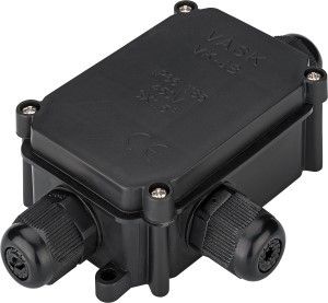 Waterdichte kabelkoppeling IP66 drieweg met wartel