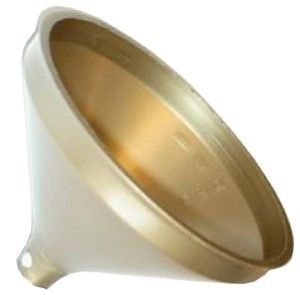 Plafondrozet met stelschroef brons