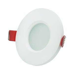 Inbouwspot vast rond 84mm wit IP65