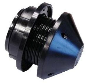 Lamphouder E27 zwart met kraag en ring