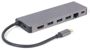 USB-C 5-in-1 multi adapter USB-C dock 5-voudig