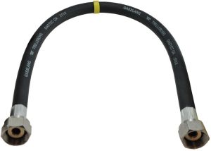 Gasslang Gastec rubber compleet 80cm