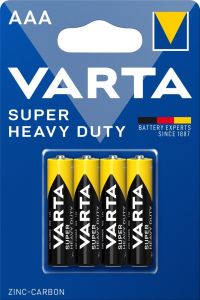 Varta Super Heavy Duty batterij AAA blister(4)