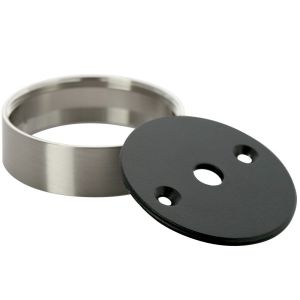 Opbouwrand voor LED meubelspot LED4910 geschuurd staal