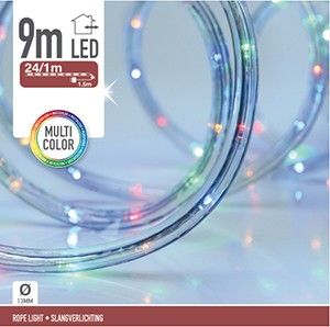 Lichtslang 9m 24 LED multi color