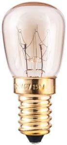 Schakelbord lampje T26 E14 15W helder 23x55mm