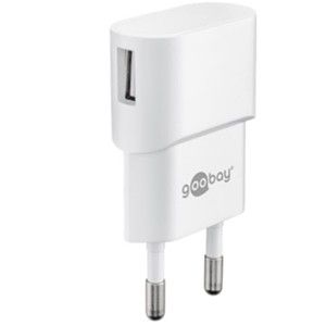 USB lader haaks 1A wit