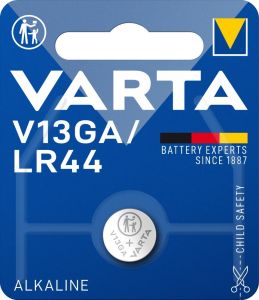 Varta V13GA knoopcel batterij A76 LR44 blister(1)