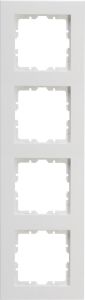 Kopp HK07 PURE mat wit 4 voudig afdekraam