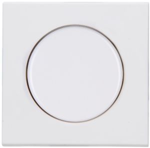 Kopp HK07 PURE mat wit afdekplaat + knop dimmer
