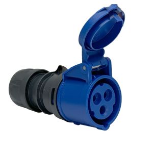 CEE 3P/16A/230V contra blauw