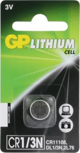 GP CR1/3N lithium knoopcel batterij 3V blister(1)