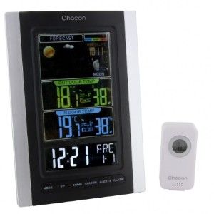 Weerstation met draadloze buitensensor+barometer