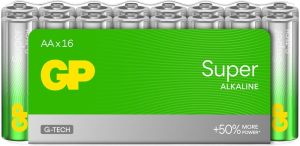 GP Super Alkaline batterij AA multipack(16)