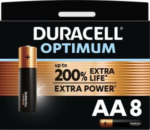 Duracell Optimum batterij AA blister(8)