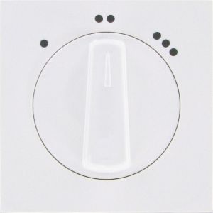 Kopp HK07 PURE mat wit afdekplaat+knop 3-standen schakelaar