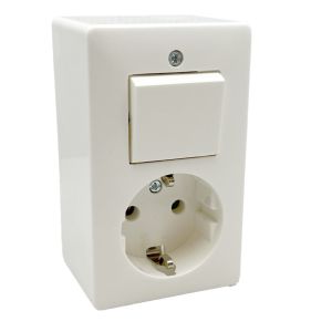 PEHA LW opbouw combinatie RA wissel