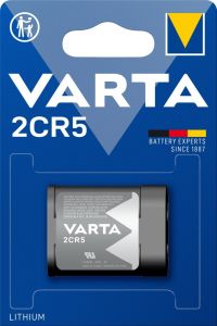 Varta Photo Lithium batterij 2CR5 6V blister(1)