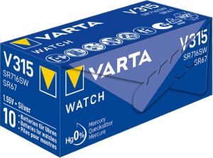 Varta 315 batterij SR67 doosje(10)