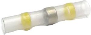 Krimpkous soldeerconnector 4 - 6 mm geel zak(50)