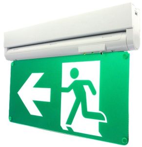 LED noodverlichting opbouw draaibaar 3,5W IP20 wit