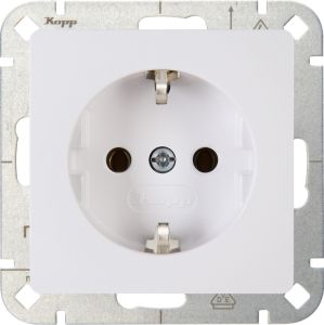 Kopp HK05 arctic wit inbouw stopcontact wcd RA