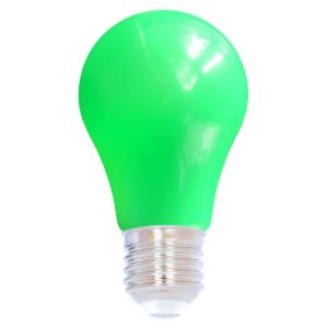 LED normaallamp GLS E27 groen 2W