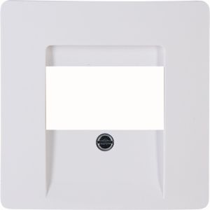 Kopp HK05 arctic wit afdekplaat USB