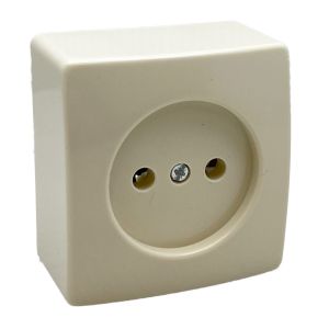 PEHA CREME opbouw stopcontact wcd
