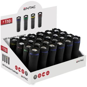 Display LED zaklampen 24 stuks zoom 1W 3xAAA