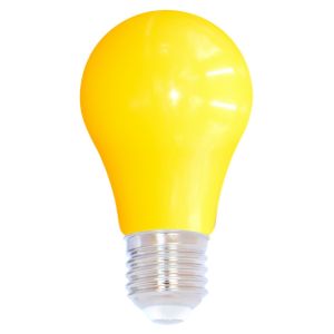 LED normaallamp GLS E27 geel 2W