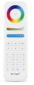 RGB-CCT afstandsbediening 2.4G 8-zones wit