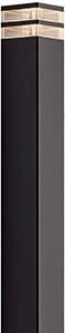 Paallamp Elm E27 zwart IP44 80cm